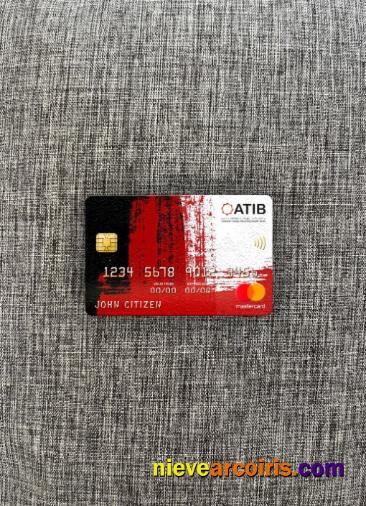 Libya Assaray (ATIB) bank mastercard photolook